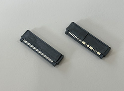 SFF-8639 U.2 连接器 SAS 68P母座06SMT镀金30U”