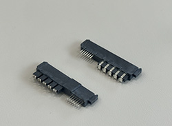 SAS 假29P母座直身有凸点第11PIN为空PIN15P下弯90°/7P180镀金15u”