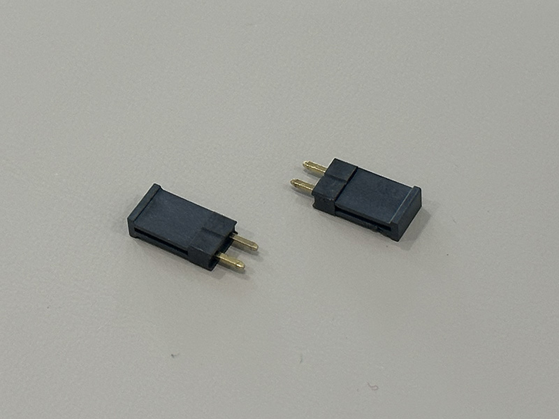 8.5H直插 2.54PH1X2单排针镀金G/F