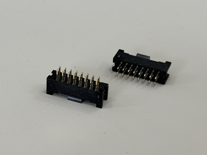 针座 PH2.00 2x8PIN垂直PCB安装，带立柱3.0尾部 镀金G/F