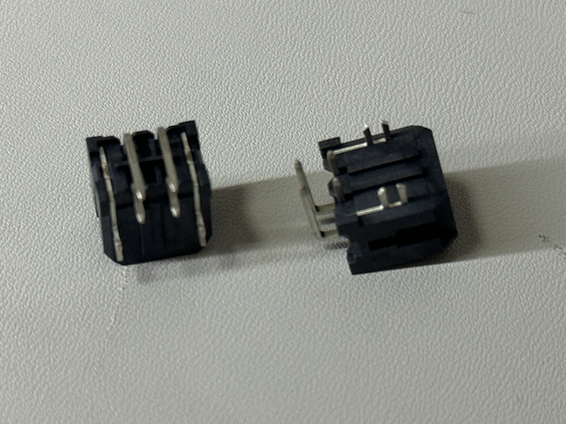 Micro FIT3.0侧插式双排针座 镀锡100u” 2X1PIN 外漏2.1MM