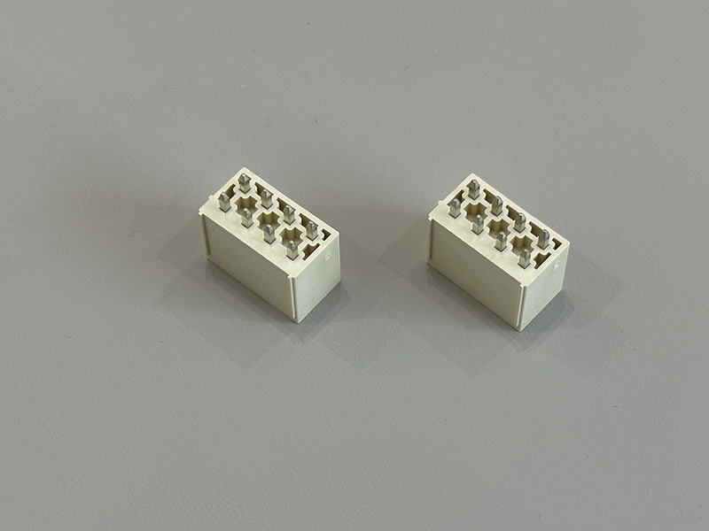 PH4.2双排 2*4P直插式针座镀锡100u”