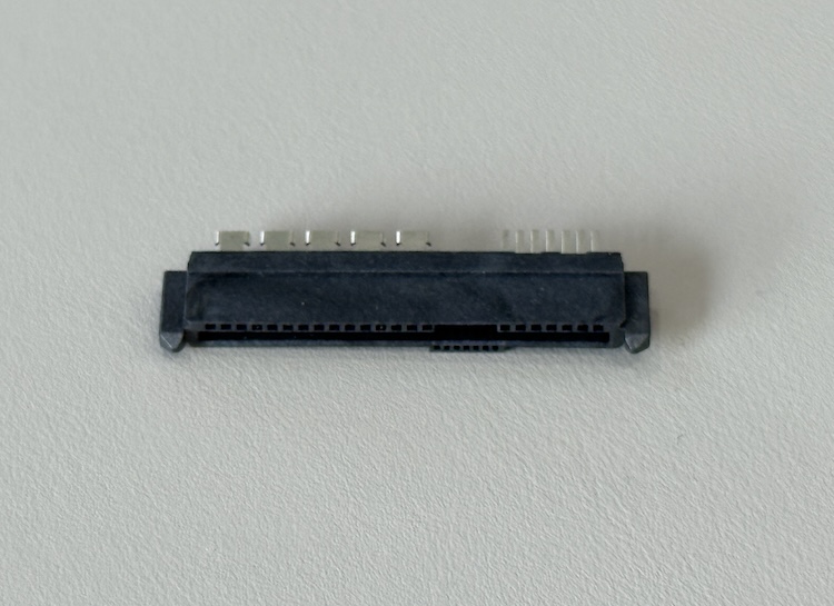 SFF-8482 连接器 SAS 假29P母座无凸点焊线式180°镀金15u”