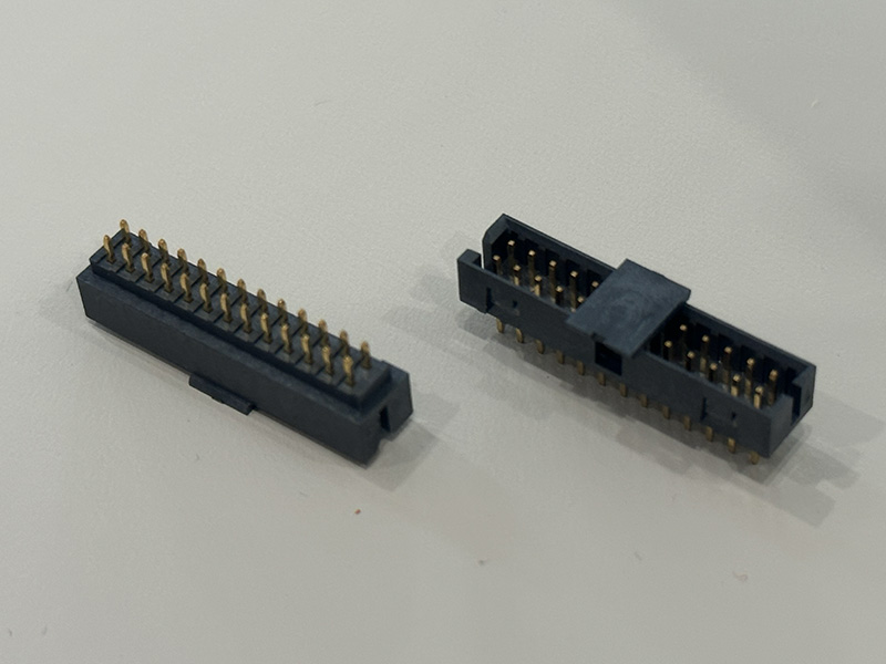 HEADER PH2.00 2x13PIN不带立柱开槽外漏2.5MM镀金15U”