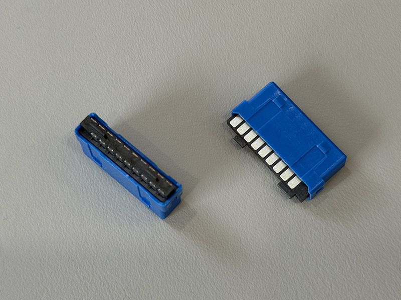 IDC 20PIN 母座E焊线式镀金G/F