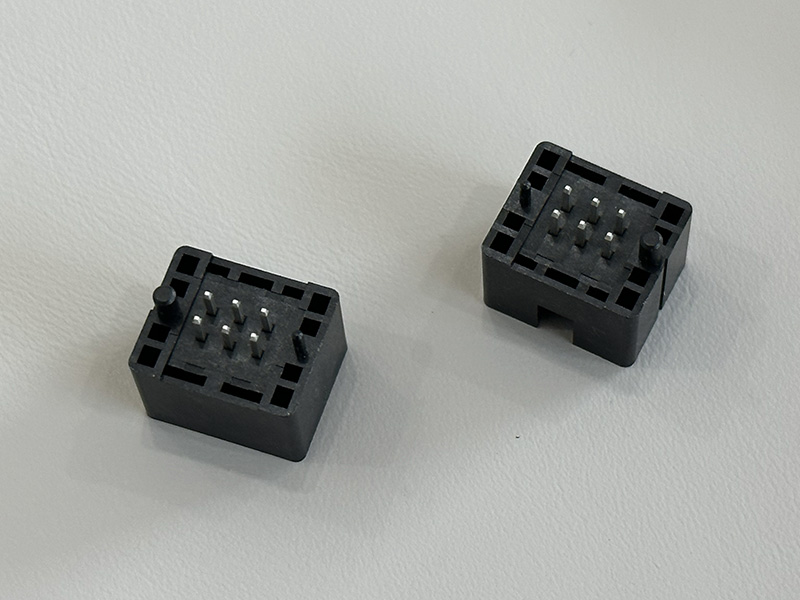 2.54PITCH插座 DIP TYPE2x3PIN 镀锡外漏3.3