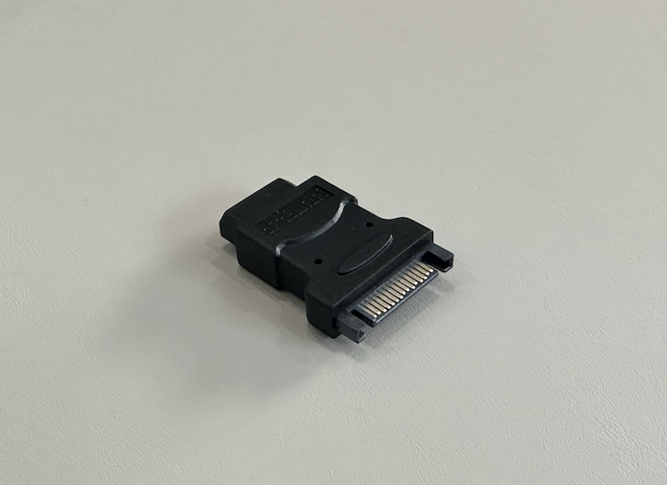 SATA 15P 公头 转 PH 5.08 公头 电源转换线（SATA 15P M TO PH5.08 MALE）